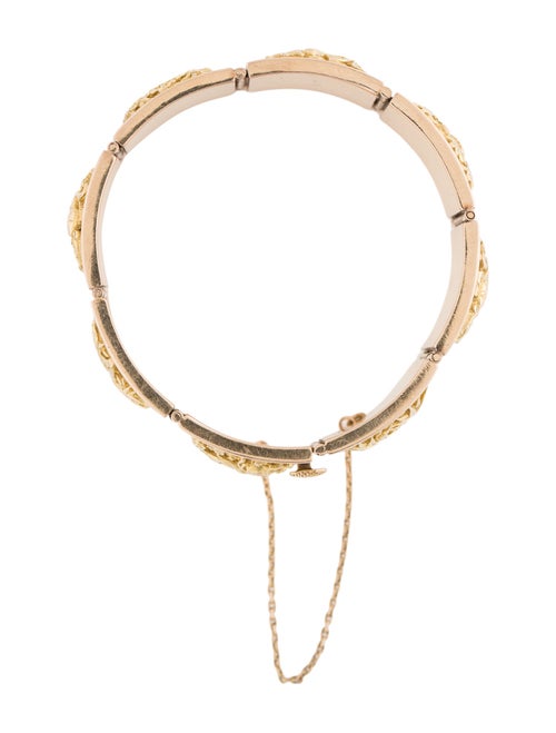 Bracelet Engraved Link Bracelet