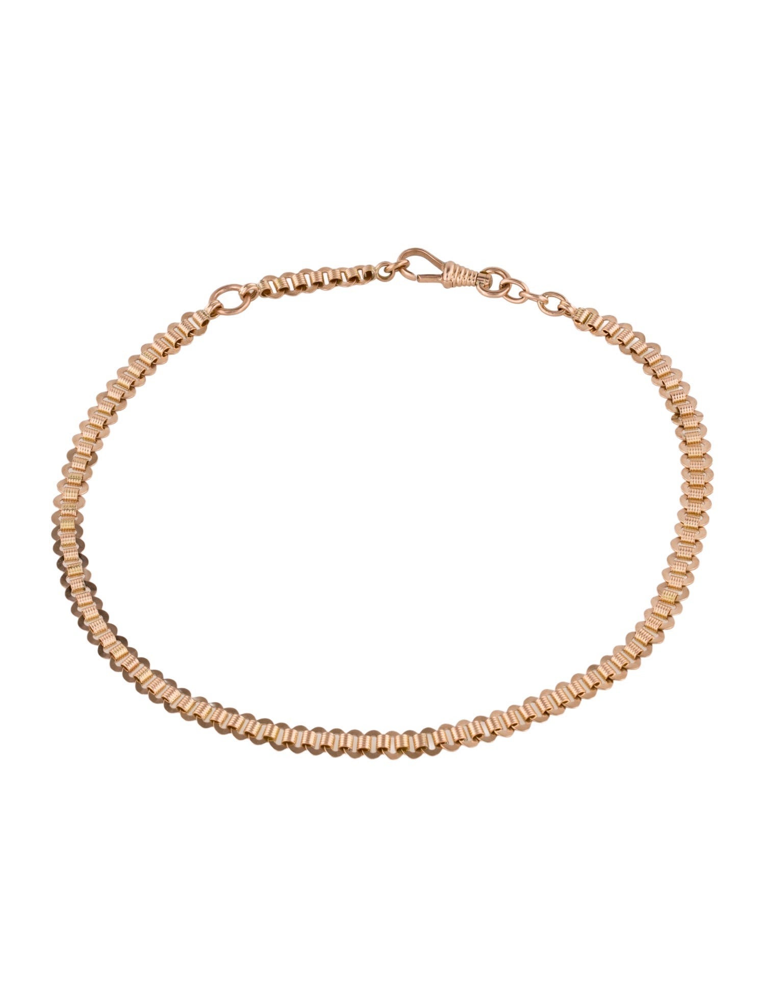 Bracelet 14K Multi Link Anklet