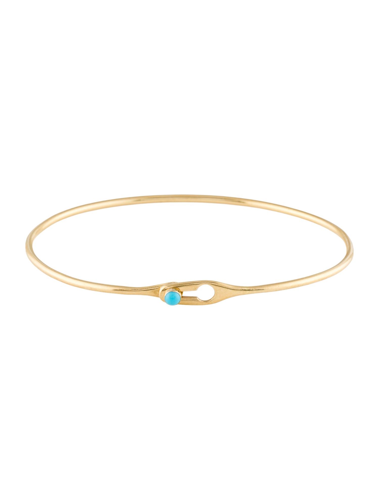Bracelet 18K Turquoise Bangle