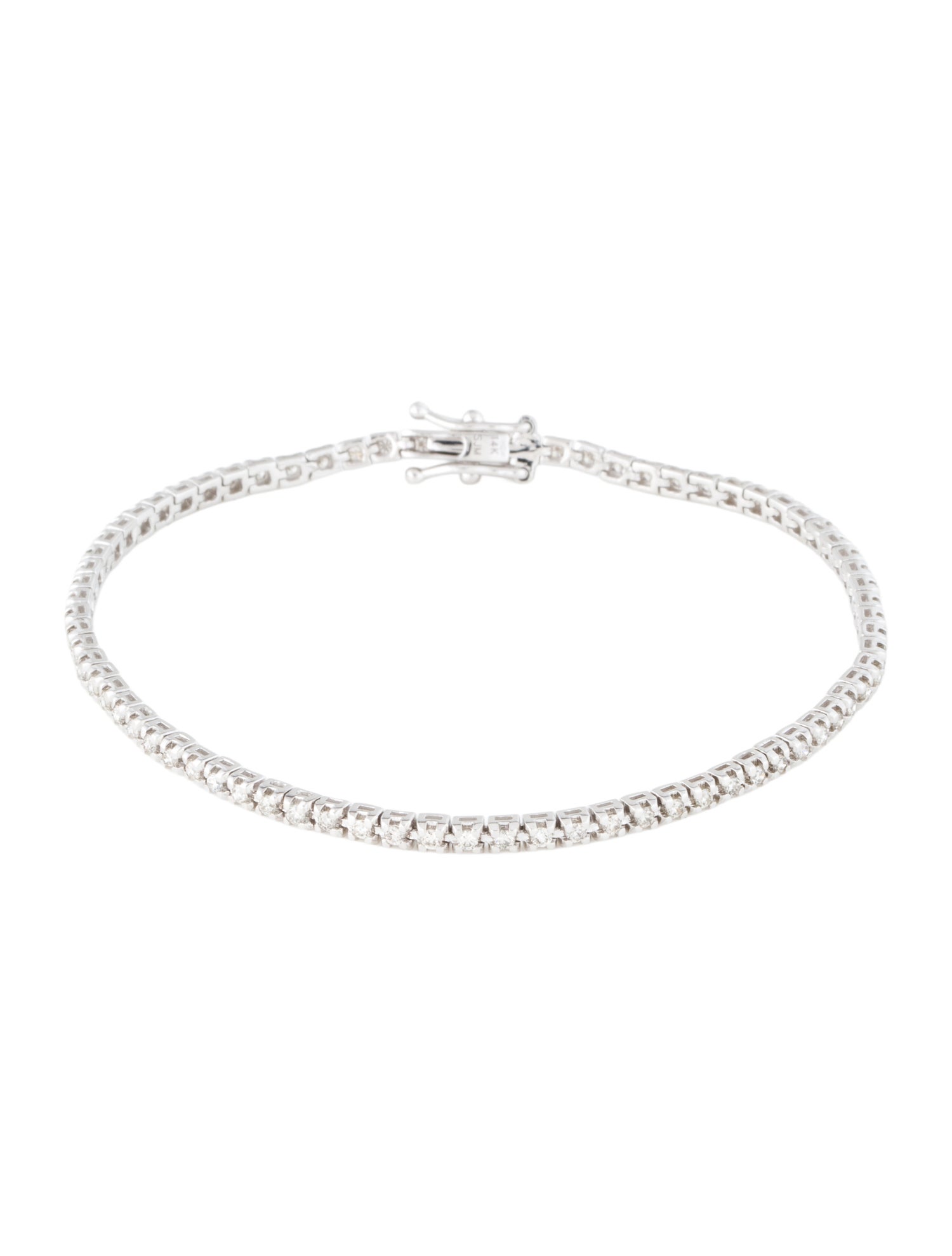 Bracelet 14K Diamond Link Bracelet