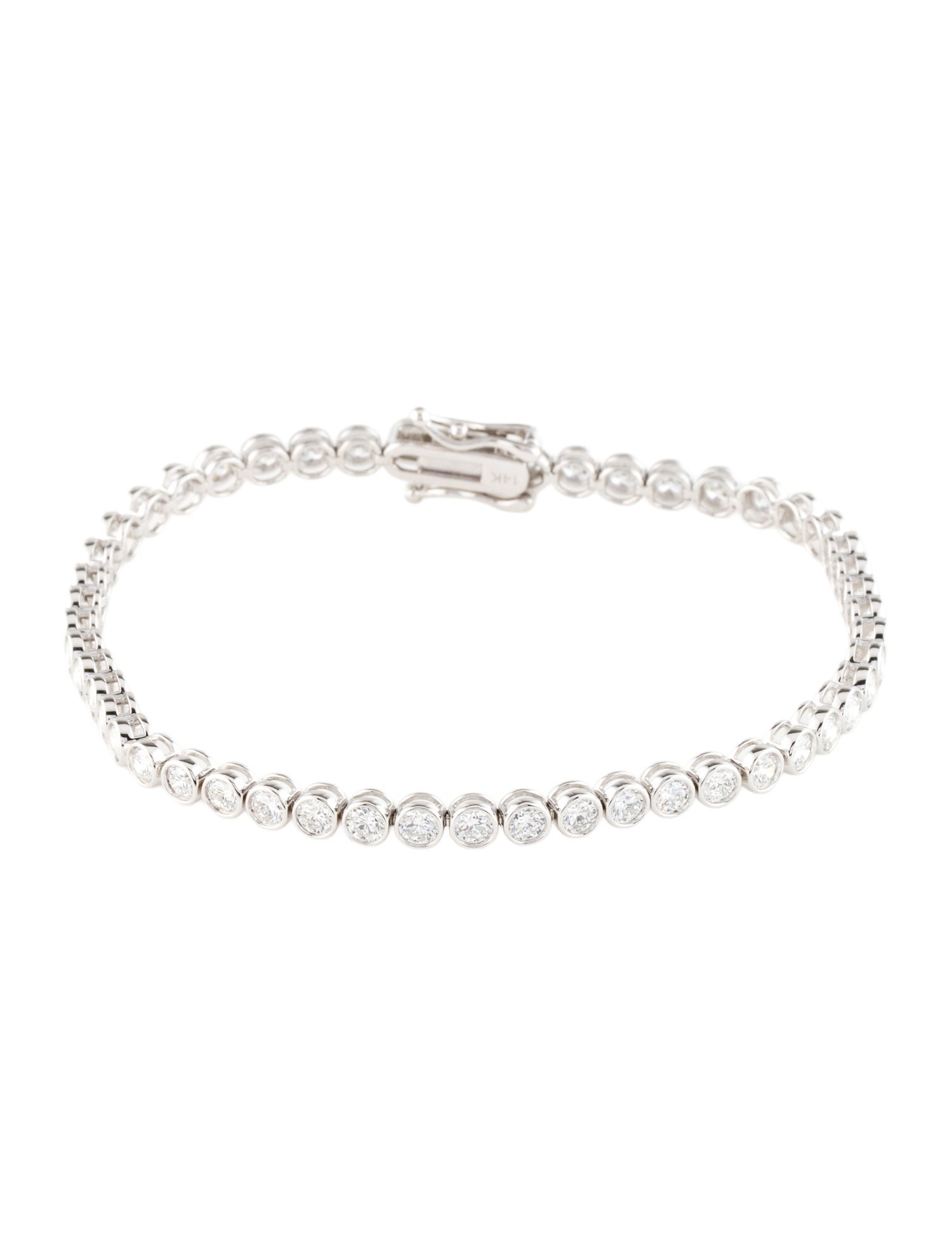 Bracelet 14K 4.15ctw Lab-Grown Diamond Link Bracelet