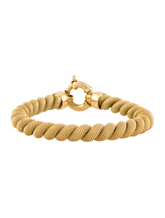 Bracelet 18K Mesh Rope Chain