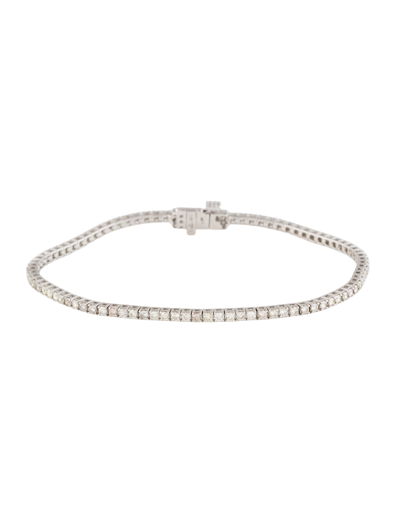 Bracelet 14K 1.85ctw Diamond Tennis Bracelet