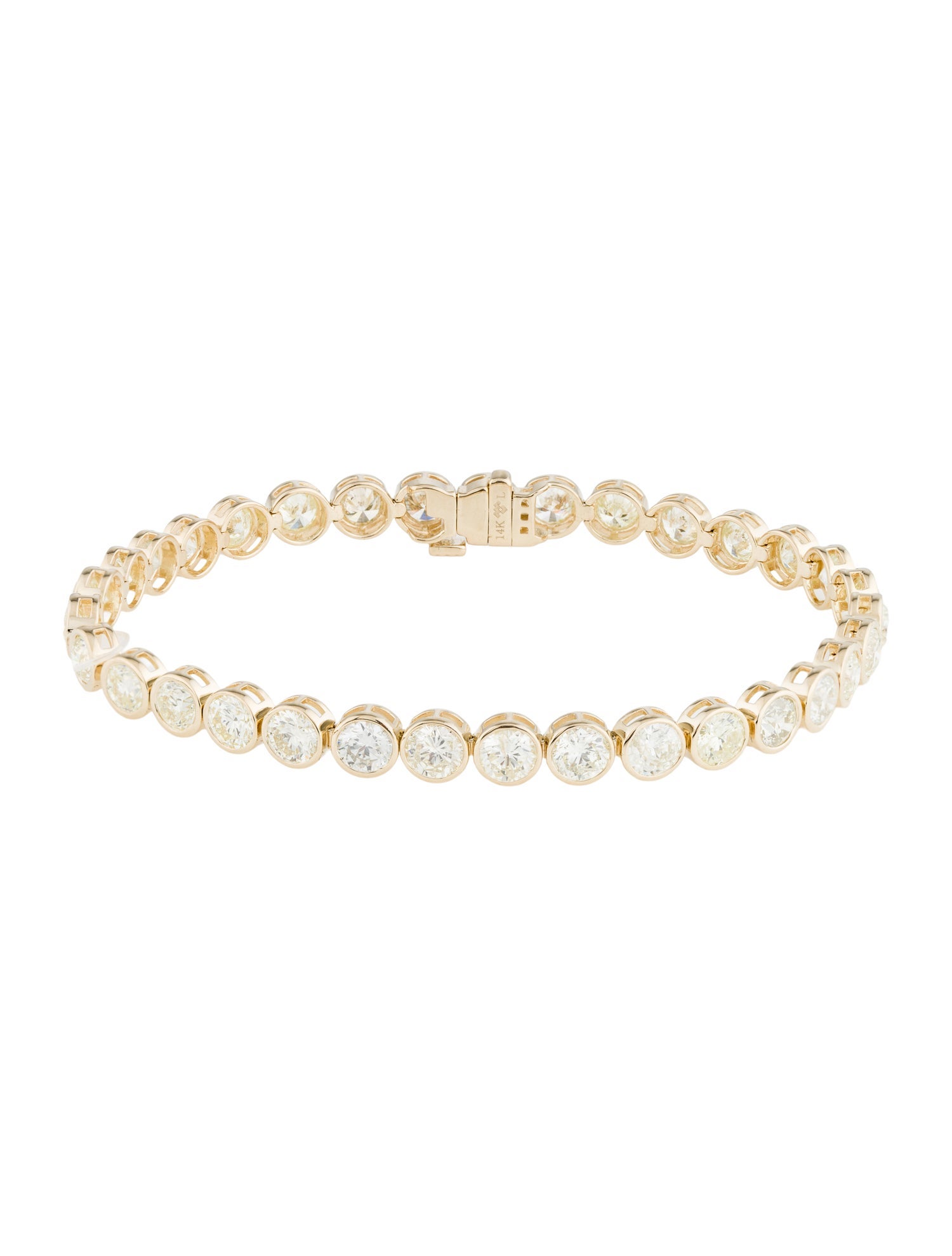 Bracelet 14K 9.50ctw Diamond Link Bracelet