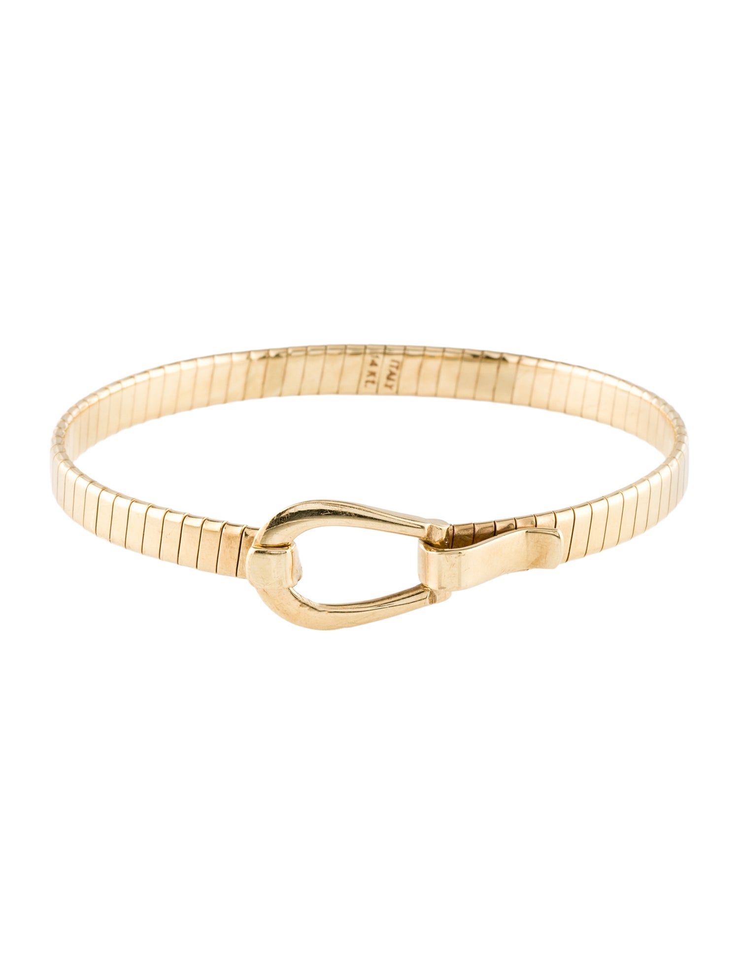 Bracelet 14K Buckle Bangle Bracelet