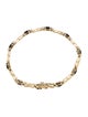 Bracelet 10K 13.90ctw Onyx & Diamond Bracelet