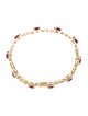 Bracelet 14K 9.24ctw Ruby & Diamond Link Bracelet
