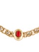 Bracelet 18K Coral Station Link Bracelet
