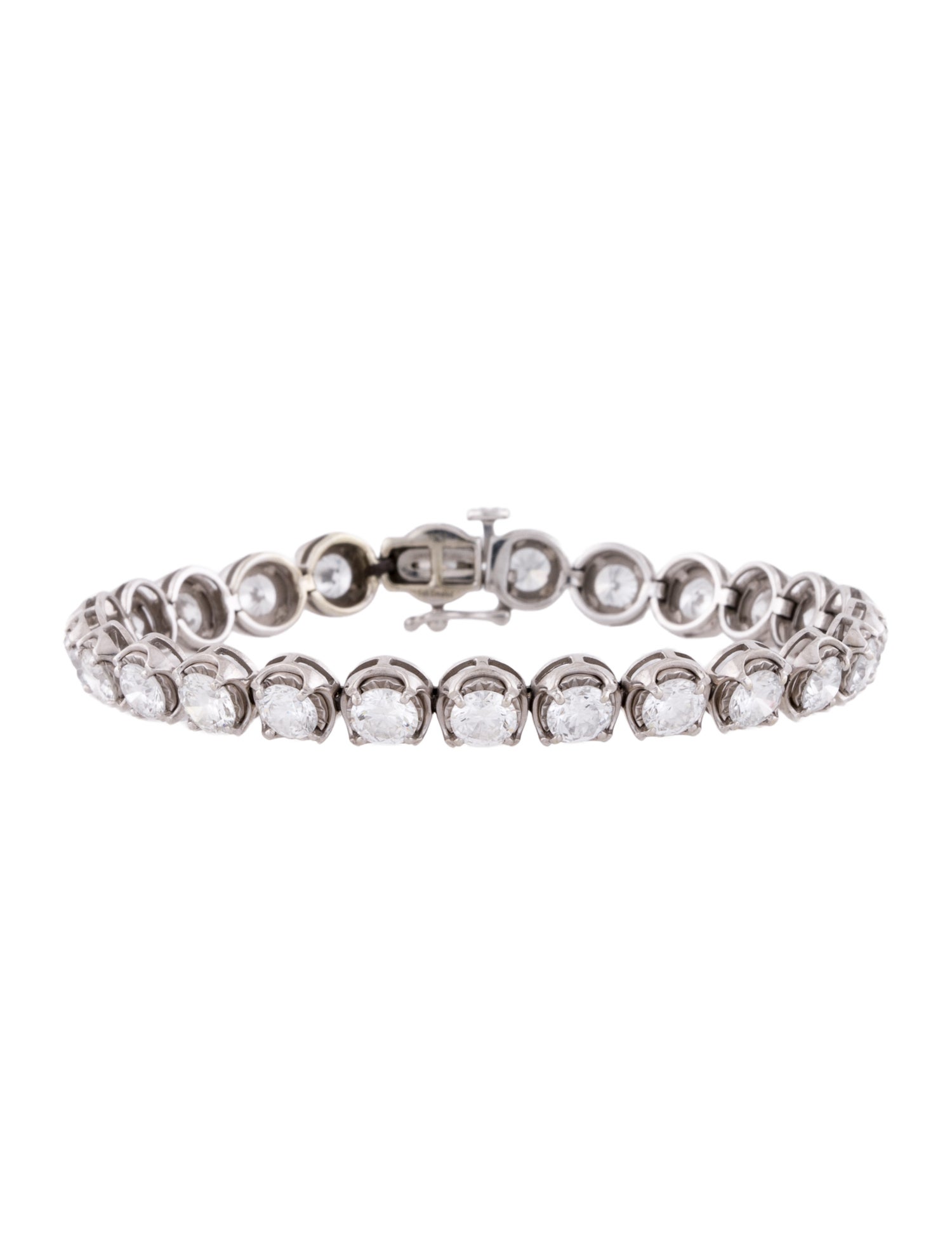 Bracelet 10K 8.52ctw Lab-Grown Diamond Tennis