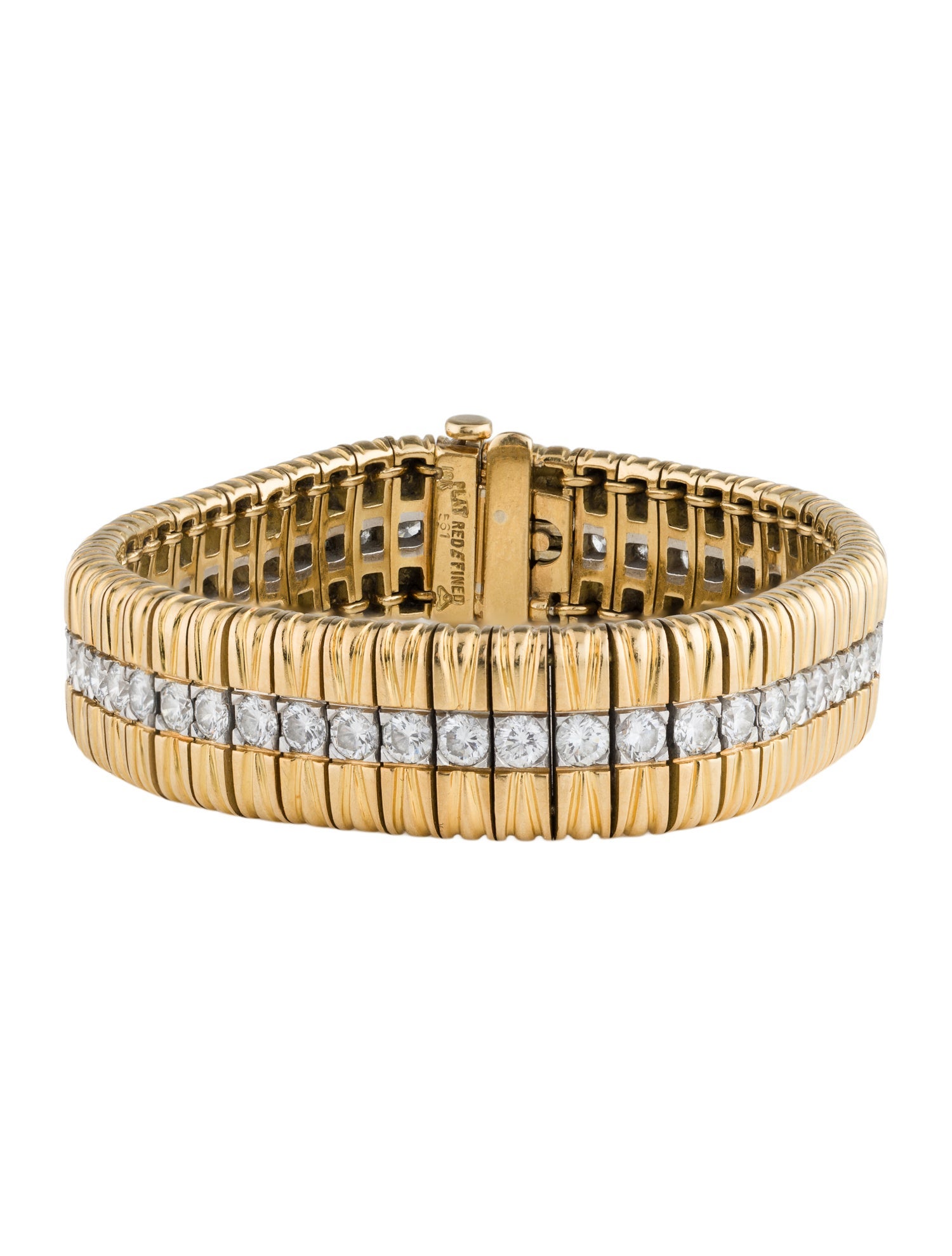 Bracelet 18K 5.61ctw Diamond