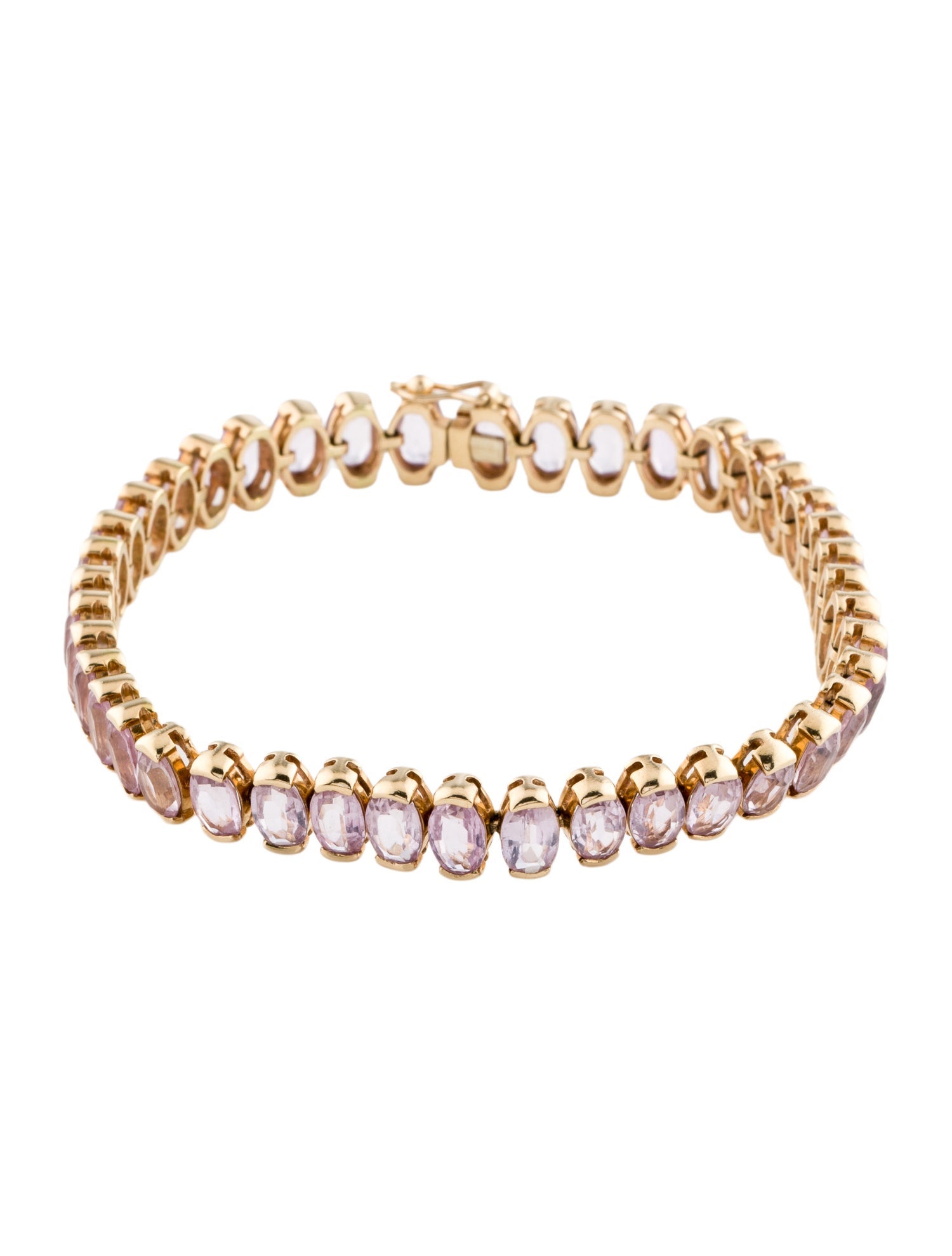 Bracelet 14K 19.74ctw Topaz Line