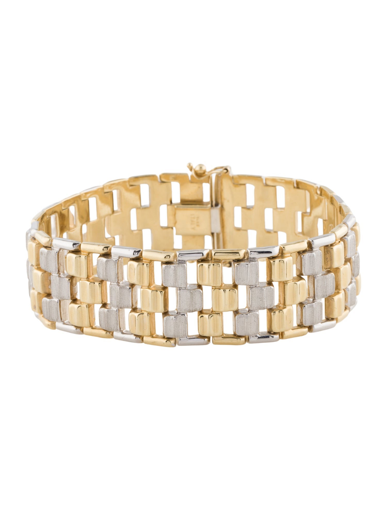 Bracelet 14K Two-Tone Link