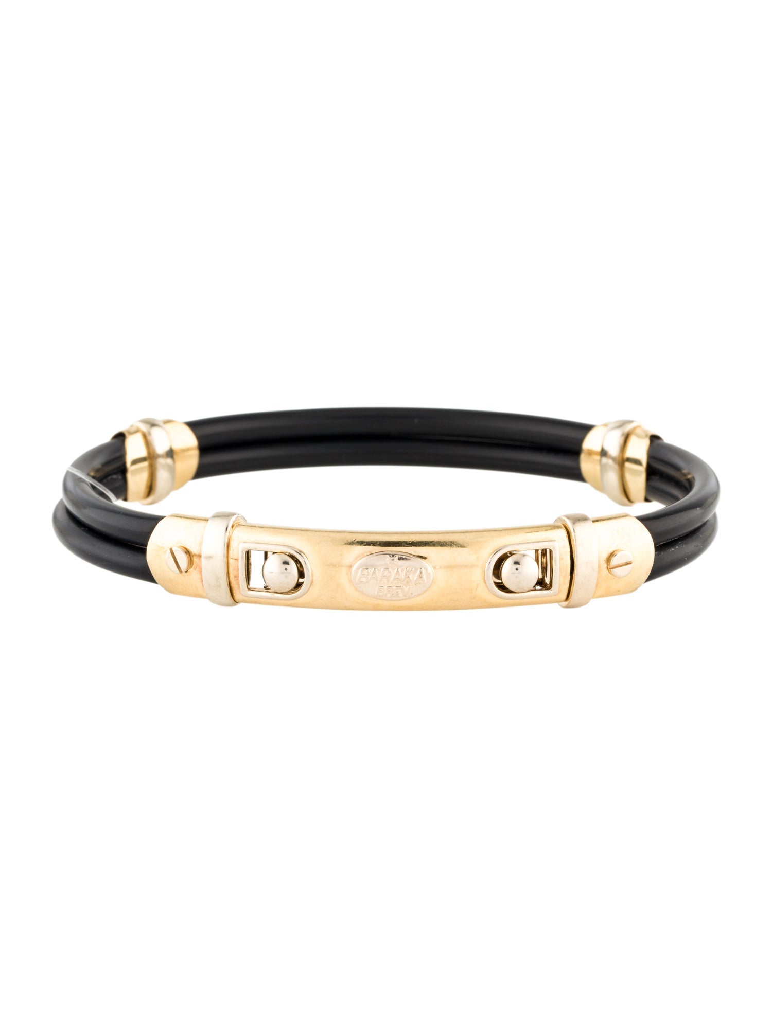 Bracelet Baraka Brev 18K Rubber