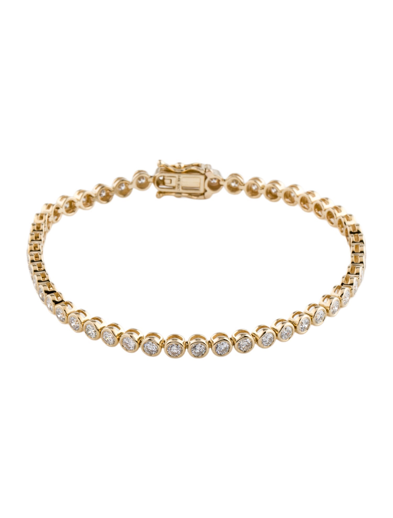 Bracelet 14K 3.05ctw Diamond Link Bracelet