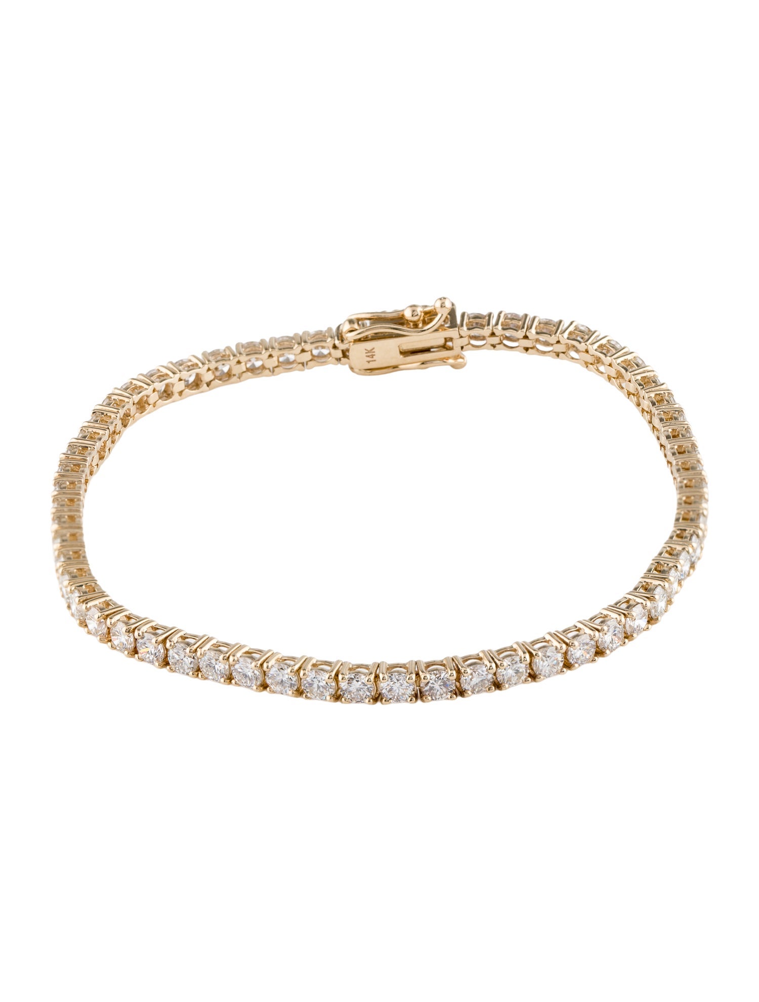 Bracelet 14K 5.31ctw Diamond Link Bracelet