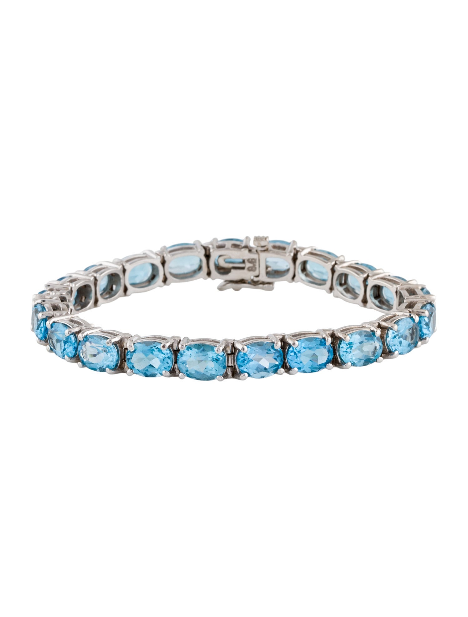 Bracelet 14K 23.90ctw Topaz Tennis