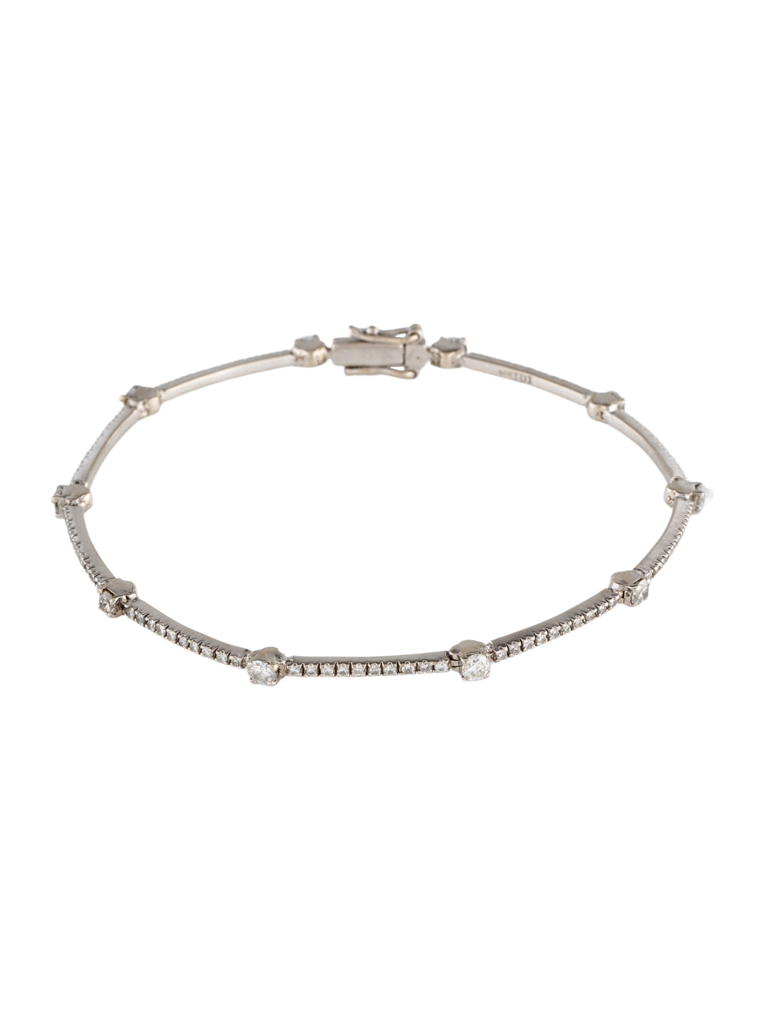 Bracelet 14K 1.41ctw Diamond Link