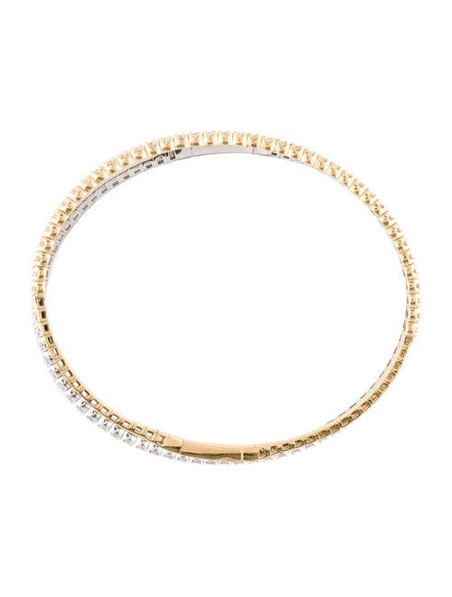 Bracelet 14K 1.56ctw Diamond Flex Bangle Bracelet Set