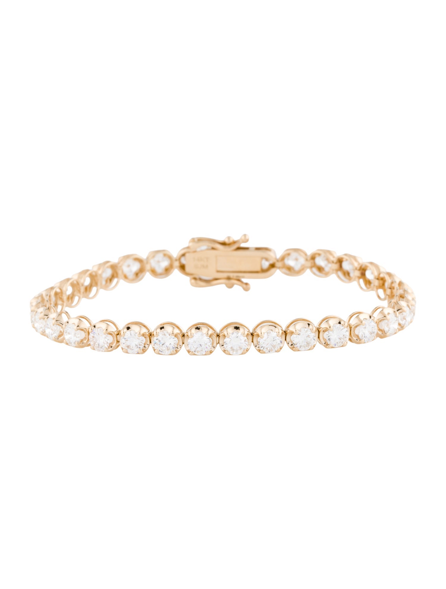 Bracelet 14K 7.25ctw Lab-Grown Diamond Tennis Bracelet