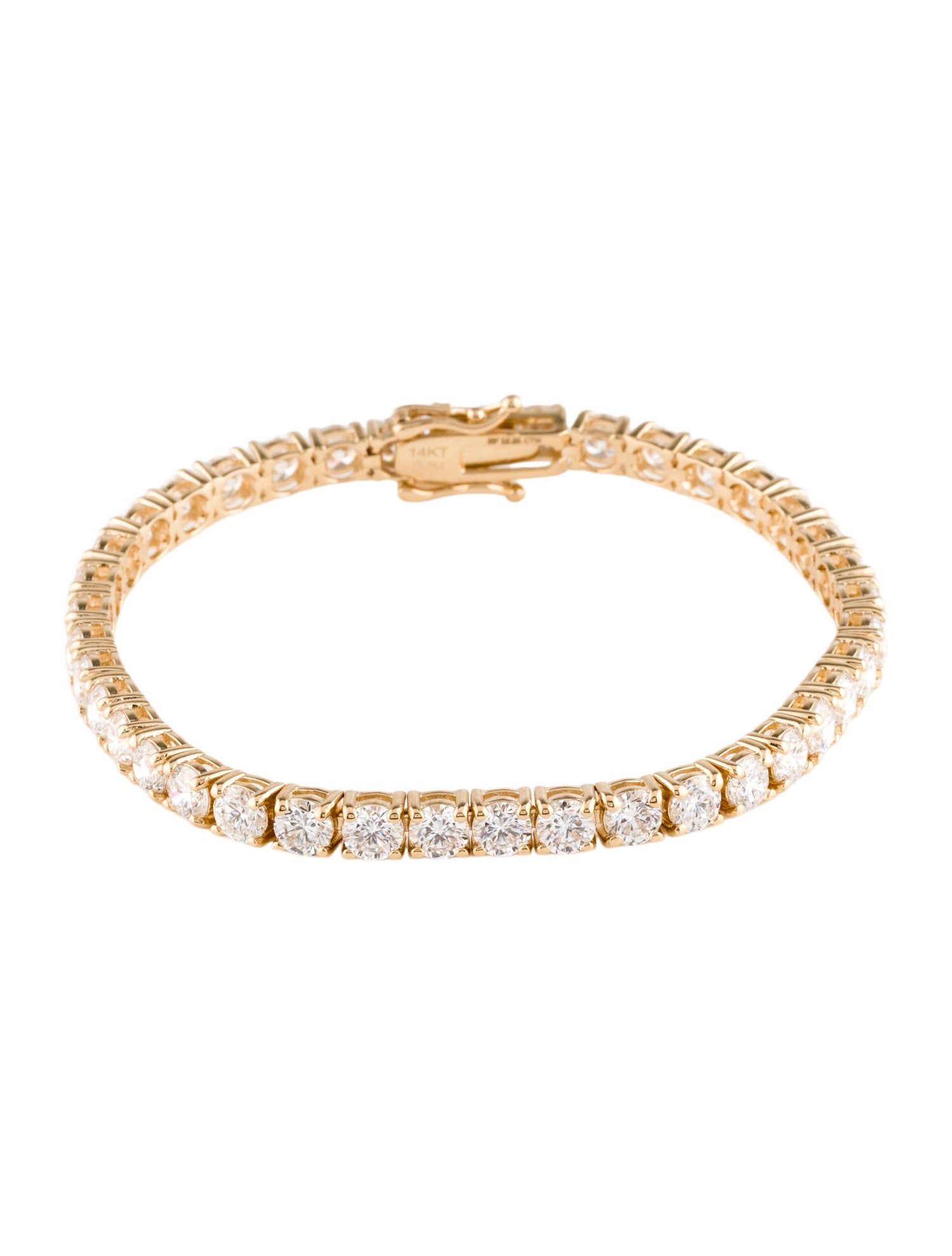 Bracelet 14K 12.25ctw Lab-Grown Diamond Tennis