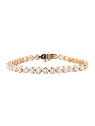 Bracelet 14K 8.00ctw Lab-Grown Diamond Tennis Bracelet