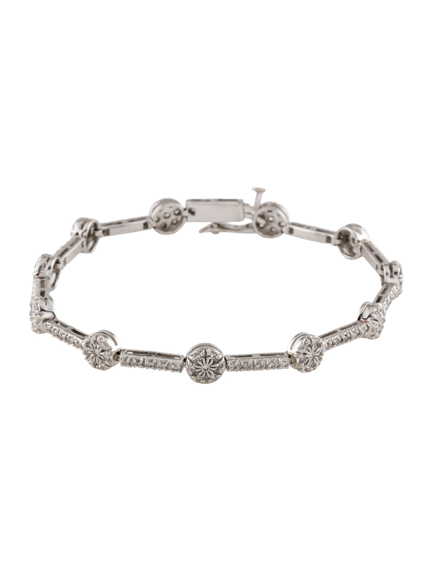 Bracelet 14K 1.00ctw Diamond Link Bracelet
