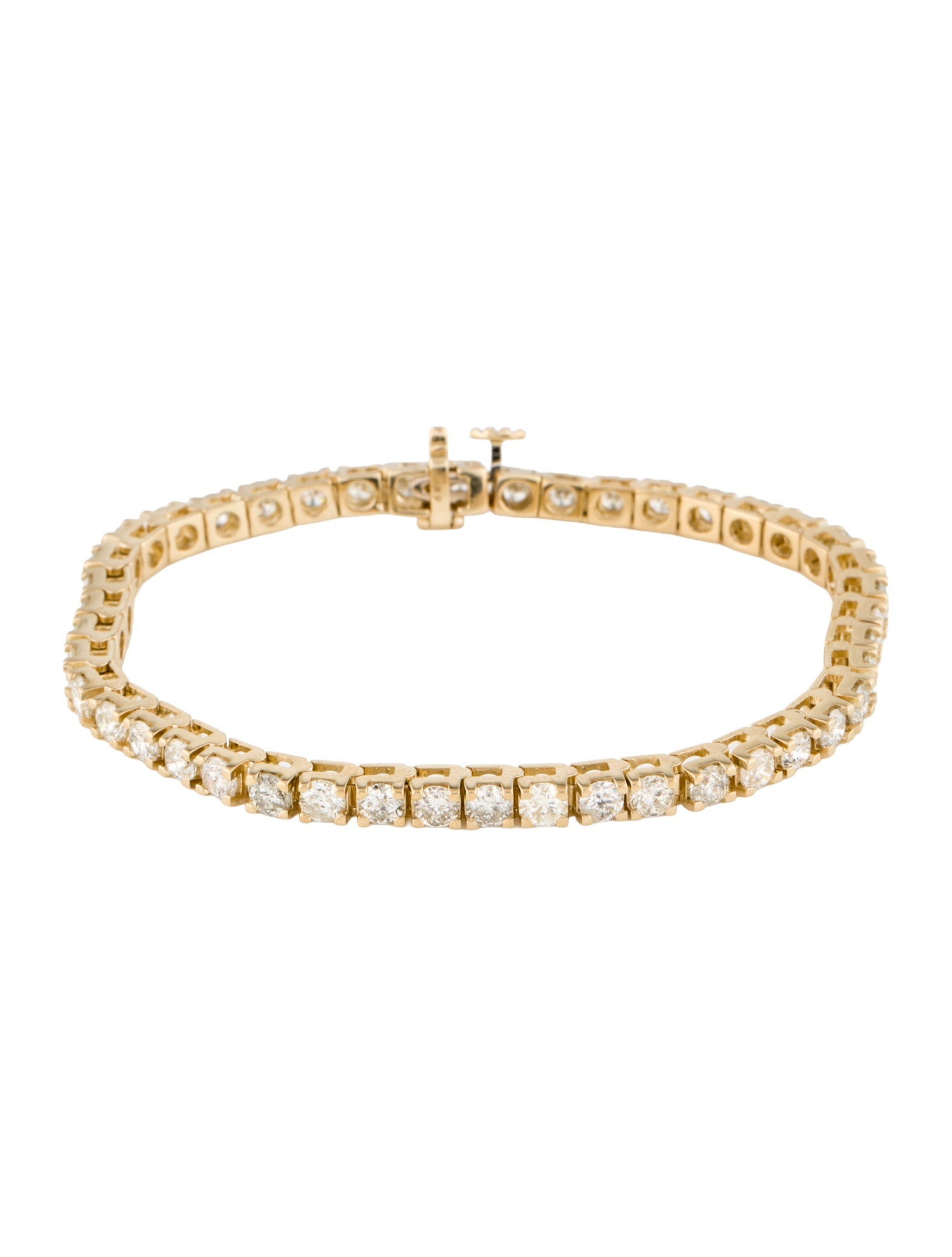 Bracelet 14K 7.00ctw Diamond Tennis