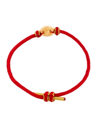 Bracelet 24K Charm Cord Bracelet