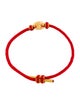 Bracelet 24K Charm Cord Bracelet