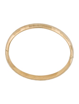Bracelet 14K Hinged Bangle Bracelet