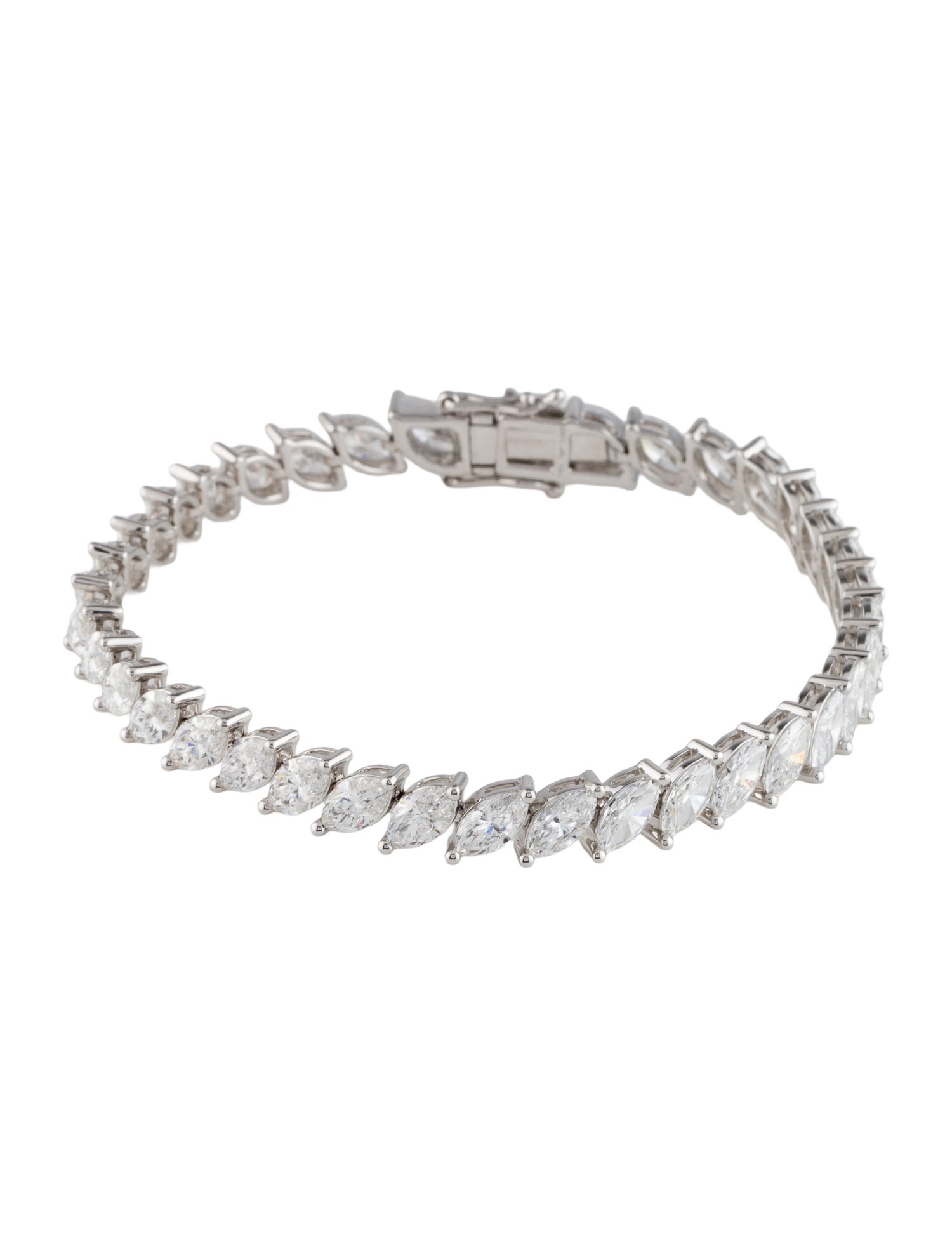 Bracelet 14K 12.14ctw Lab-Grown Diamond Tennis Bracelet
