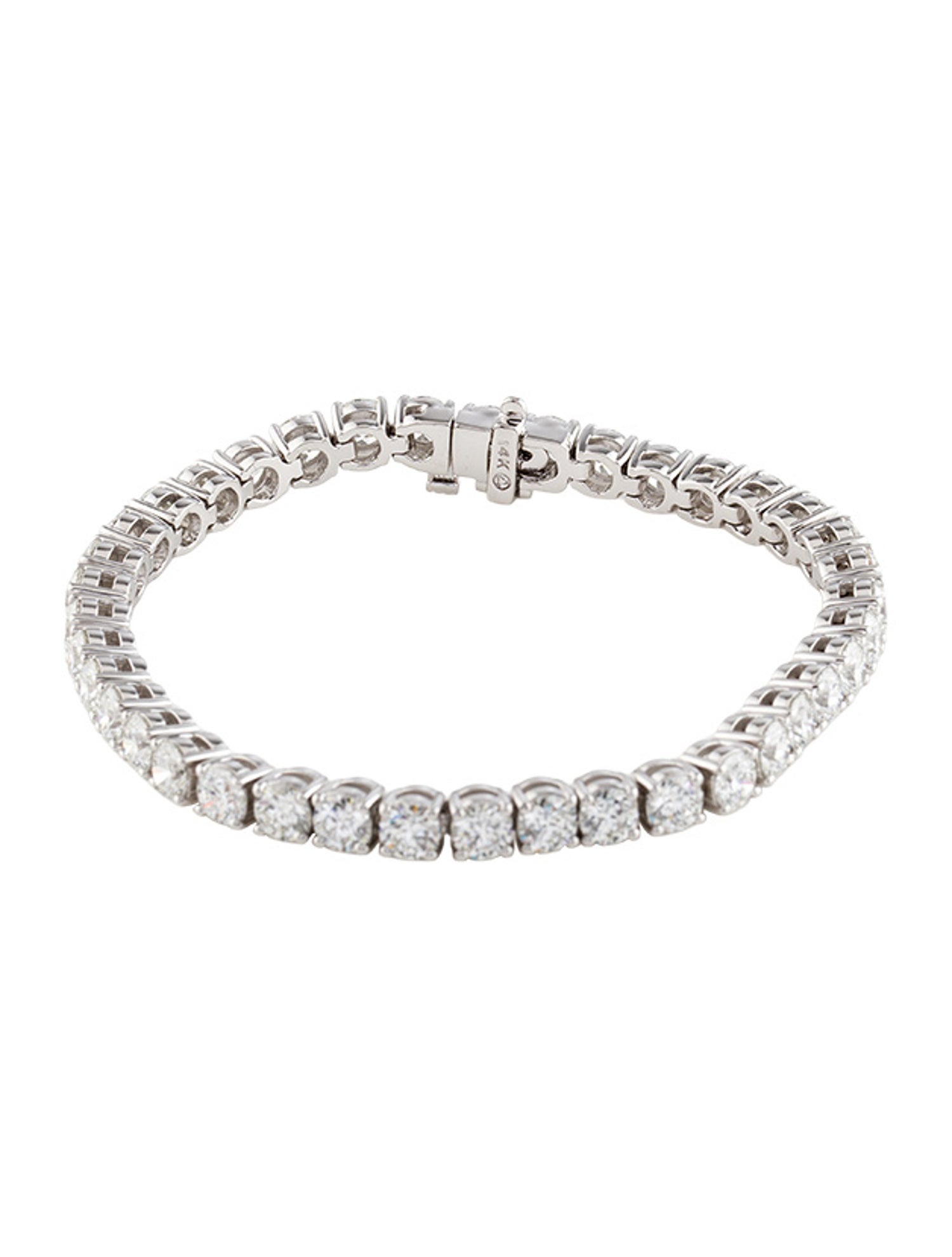 Bracelet 14K 12.87ctw Lab-Grown Diamond Tennis