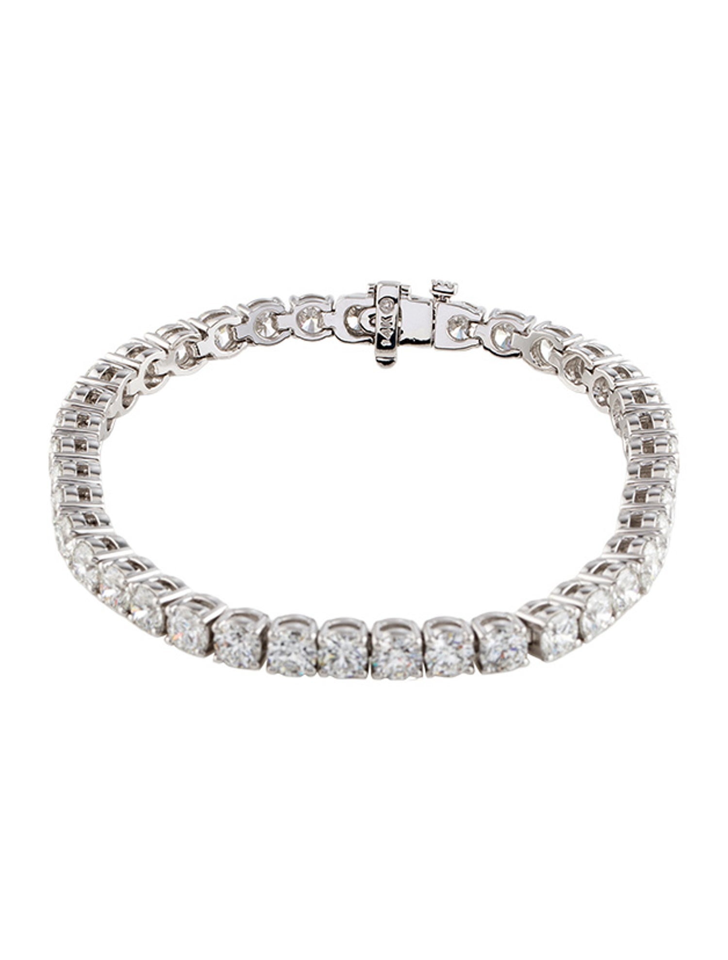 Bracelet 14K 12.87ctw Lab-Grown Diamond Tennis
