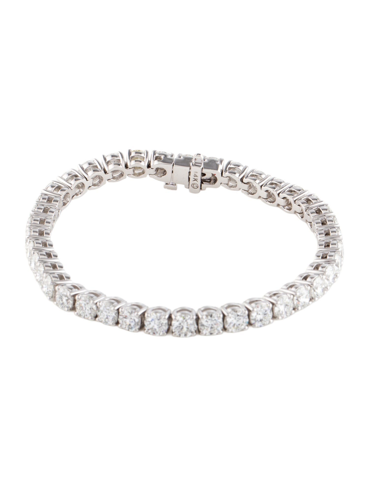 Bracelet 14K 12.87ctw Lab-Grown Diamond Tennis