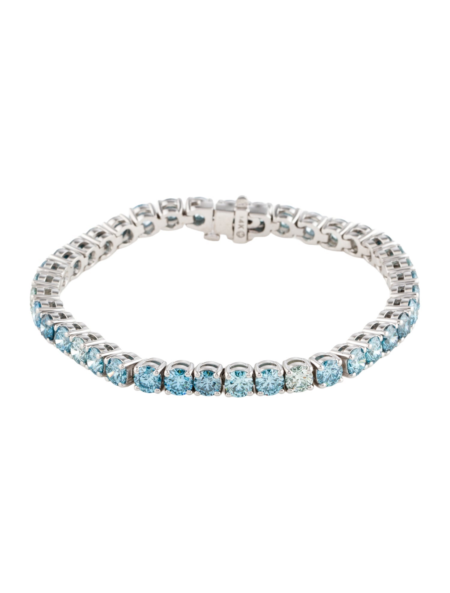Bracelet 14K 12.87ctw Lab-Grown Diamond Tennis