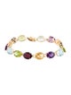 Bracelet 14K Multistone Link