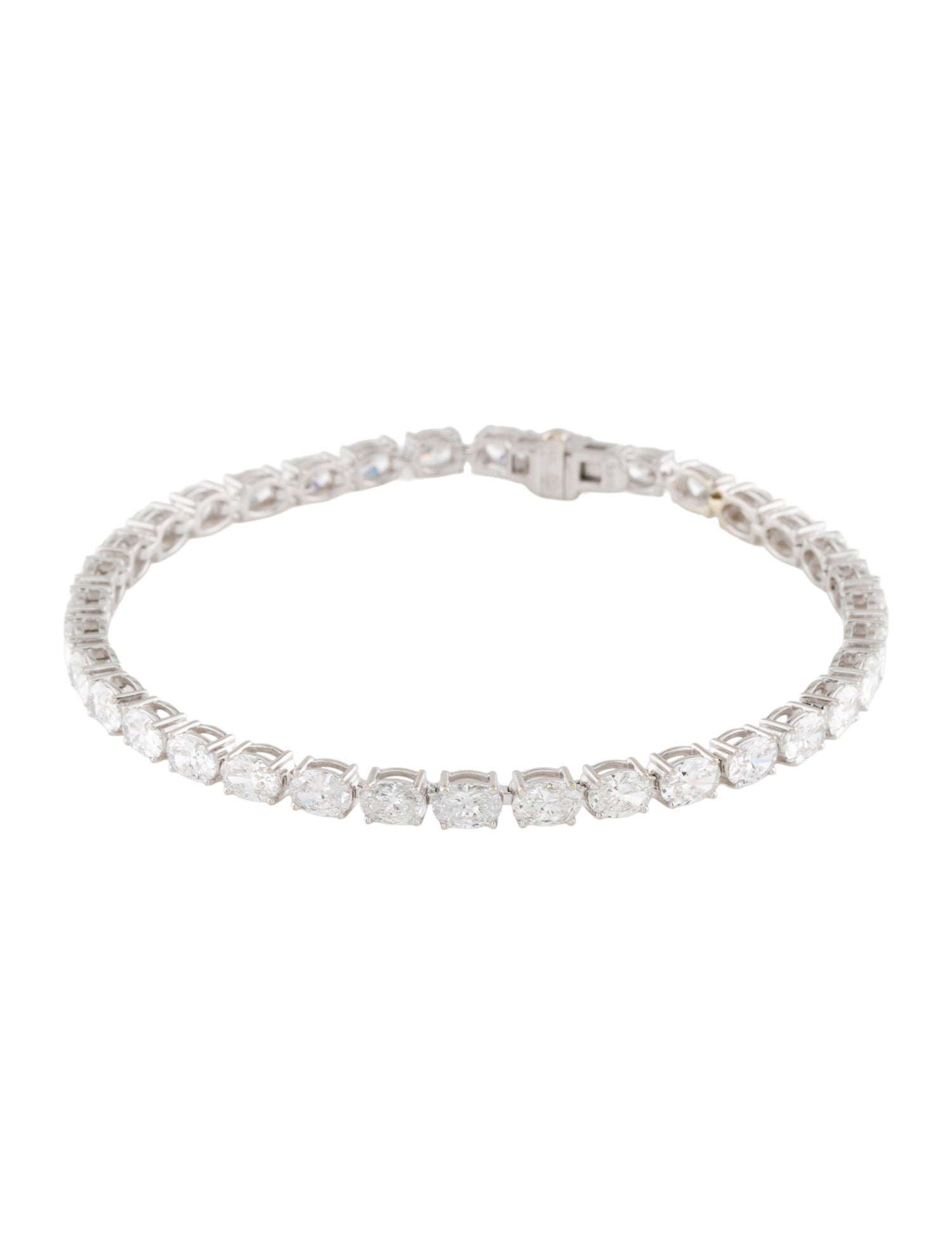 Bracelet 14K 7.00ctw Lab-Grown Diamond Tennis Link