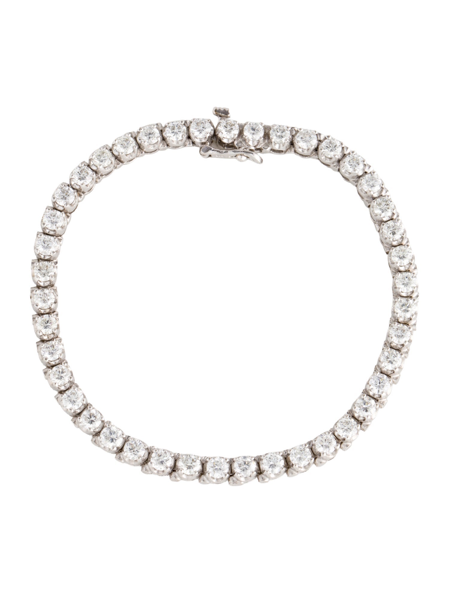Bracelet 14K 4.62ctw Diamond Tennis