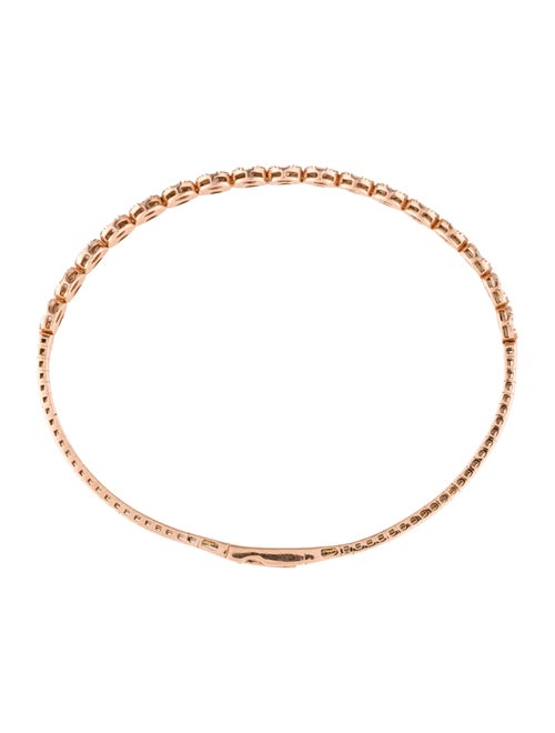 Bracelet 14K Diamond Flexible Bangle