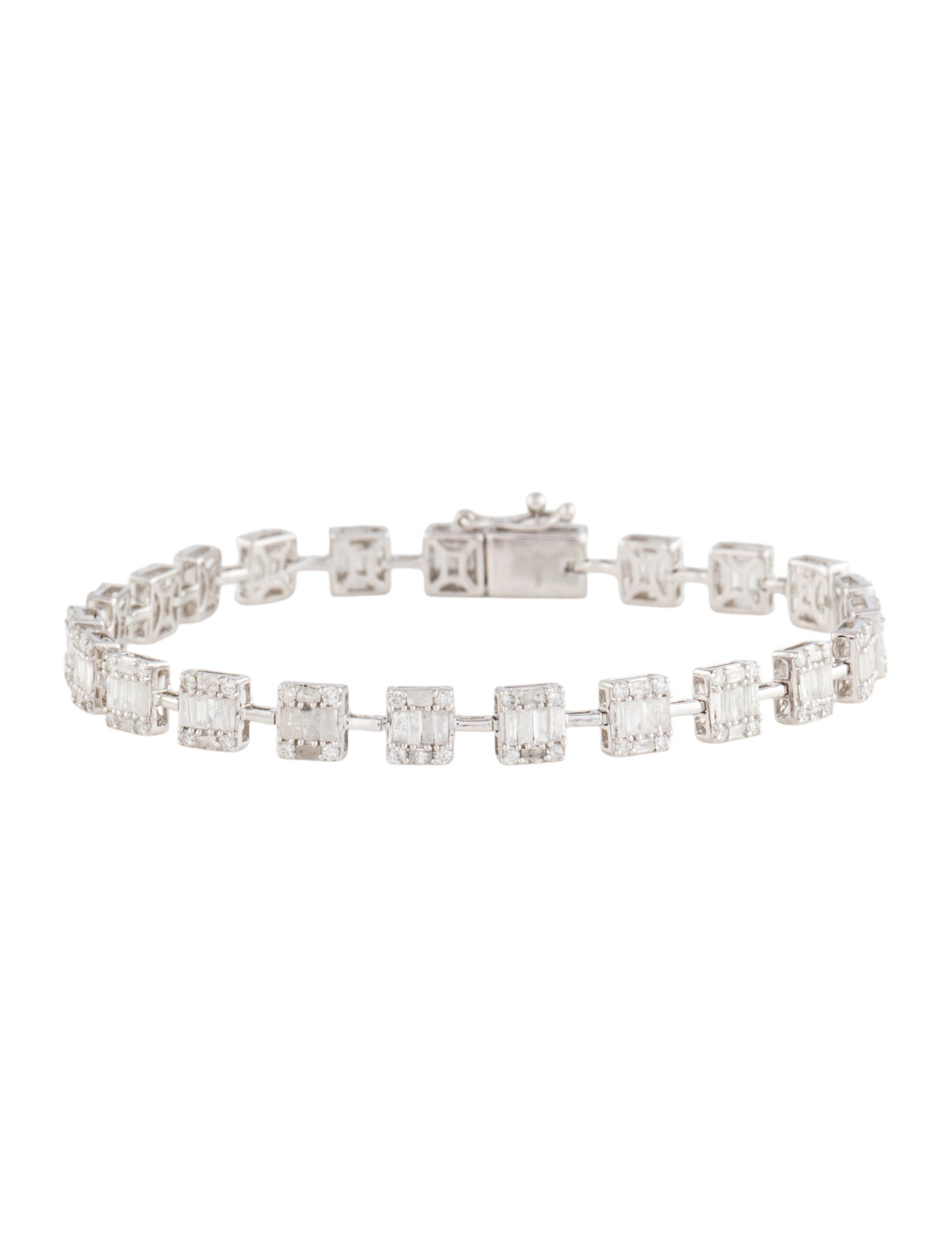 Bracelet 14K 2.84ctw Diamond Link