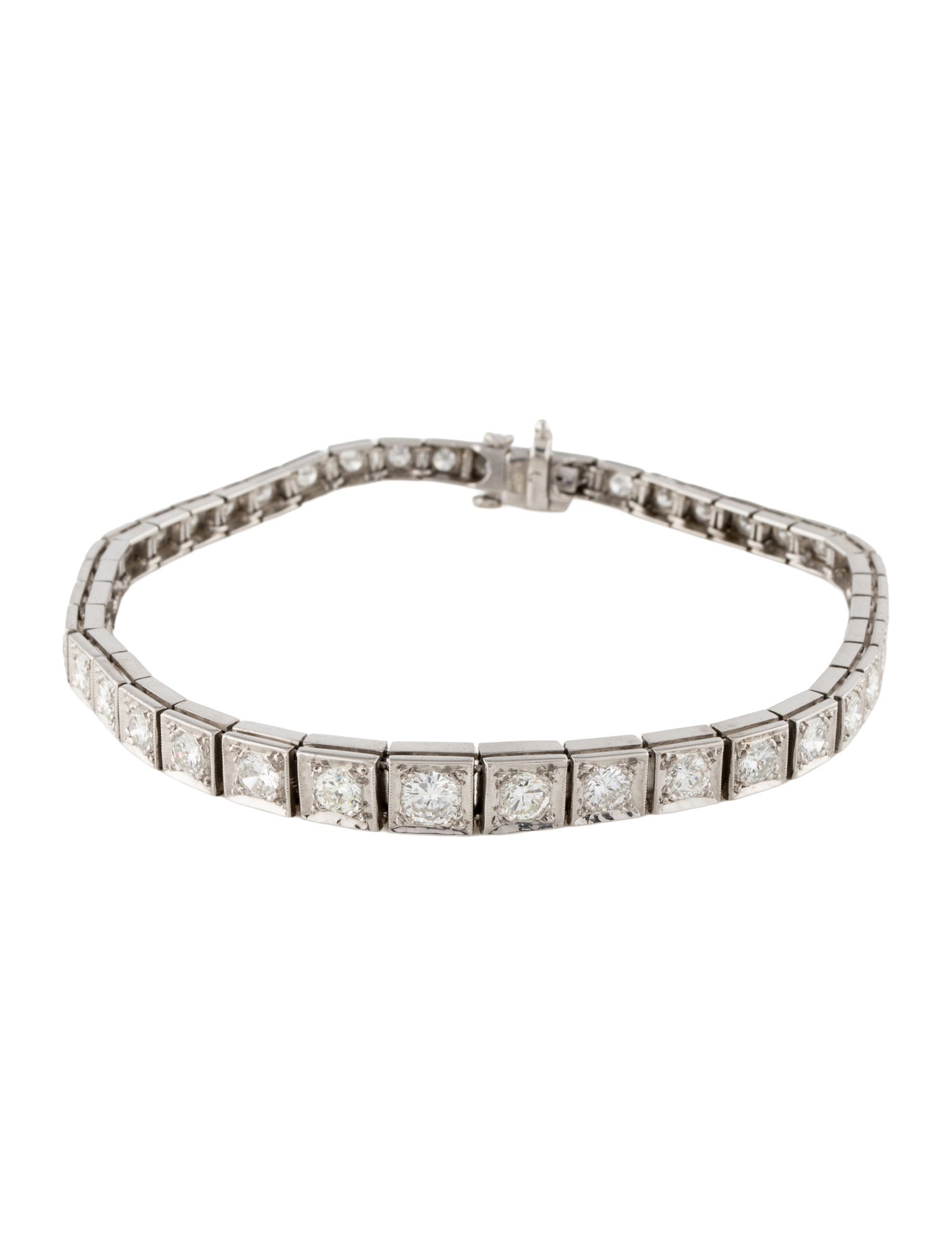 Bracelet 14K 2.66ctw Diamond Tennis