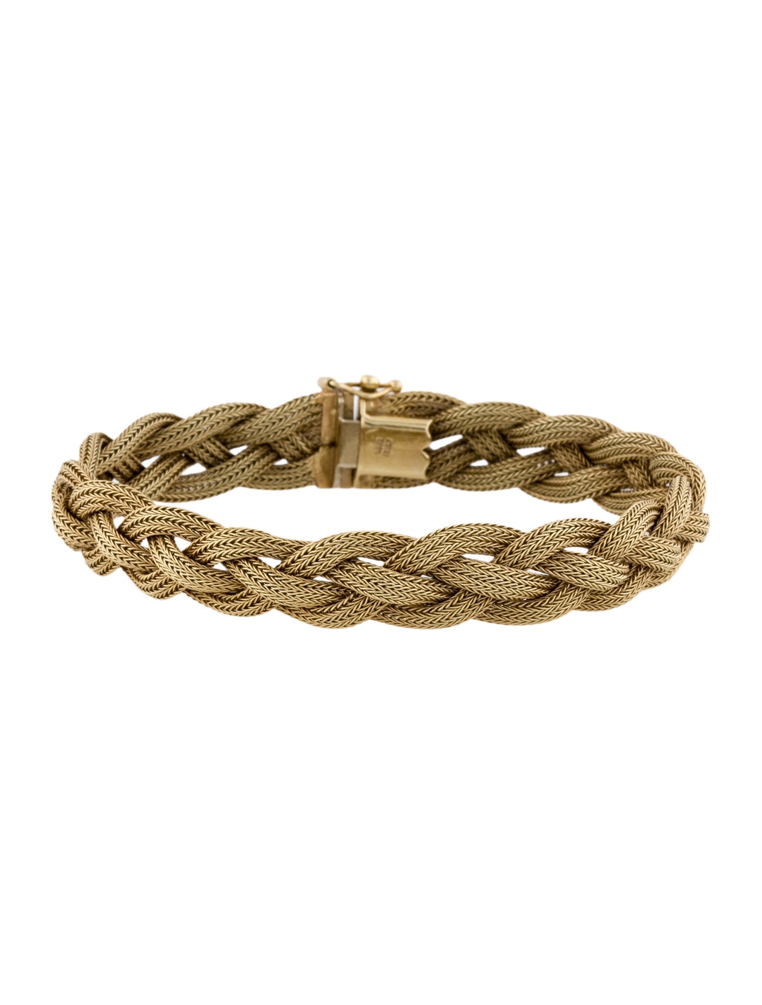 Bracelet 14K Fancy Mesh