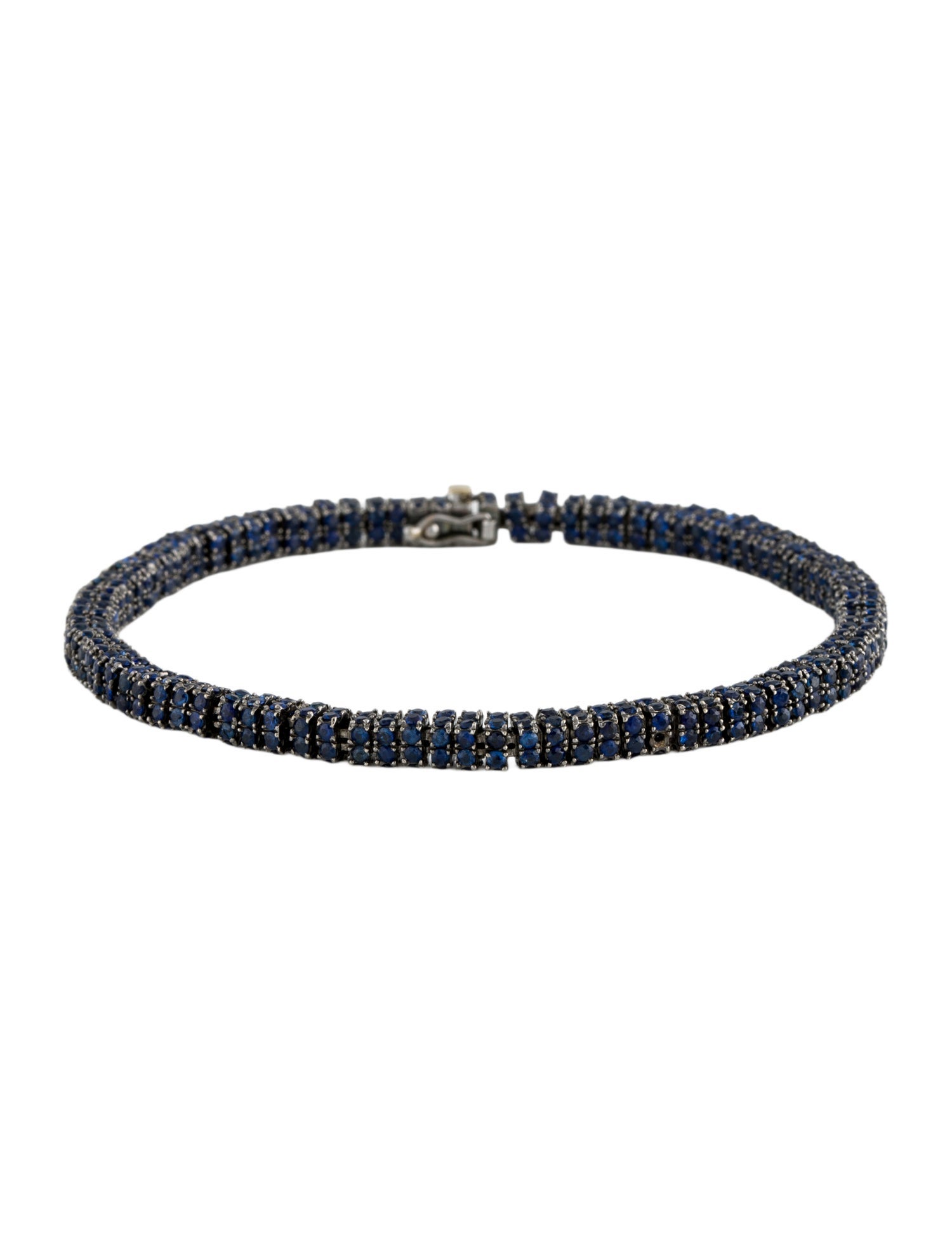 Bracelet 18K 10.69ctw Sapphire Link