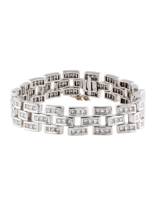 Bracelet 18K 7.69ctw Diamond Link Bracelet