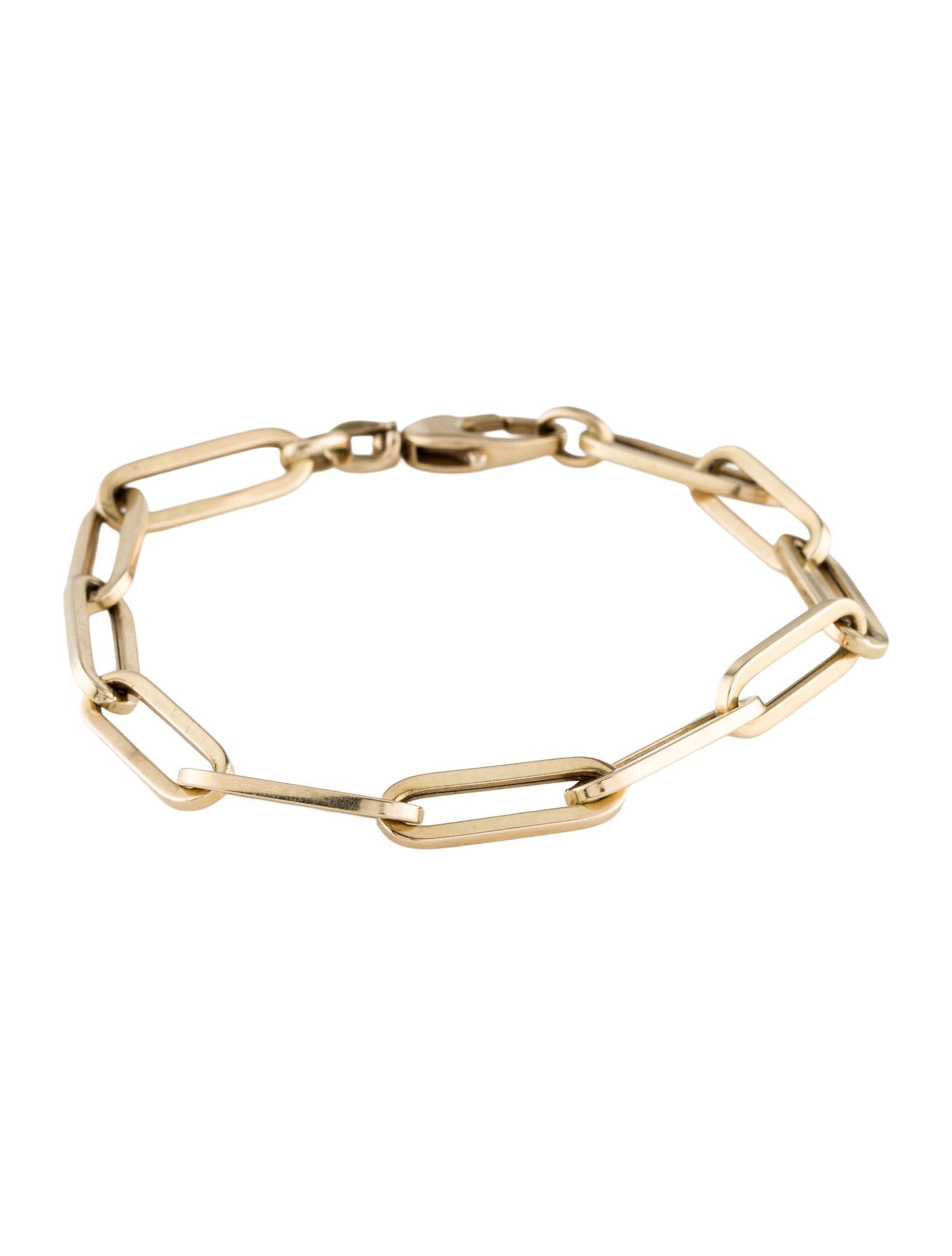 Bracelet 14K Paperclip Link