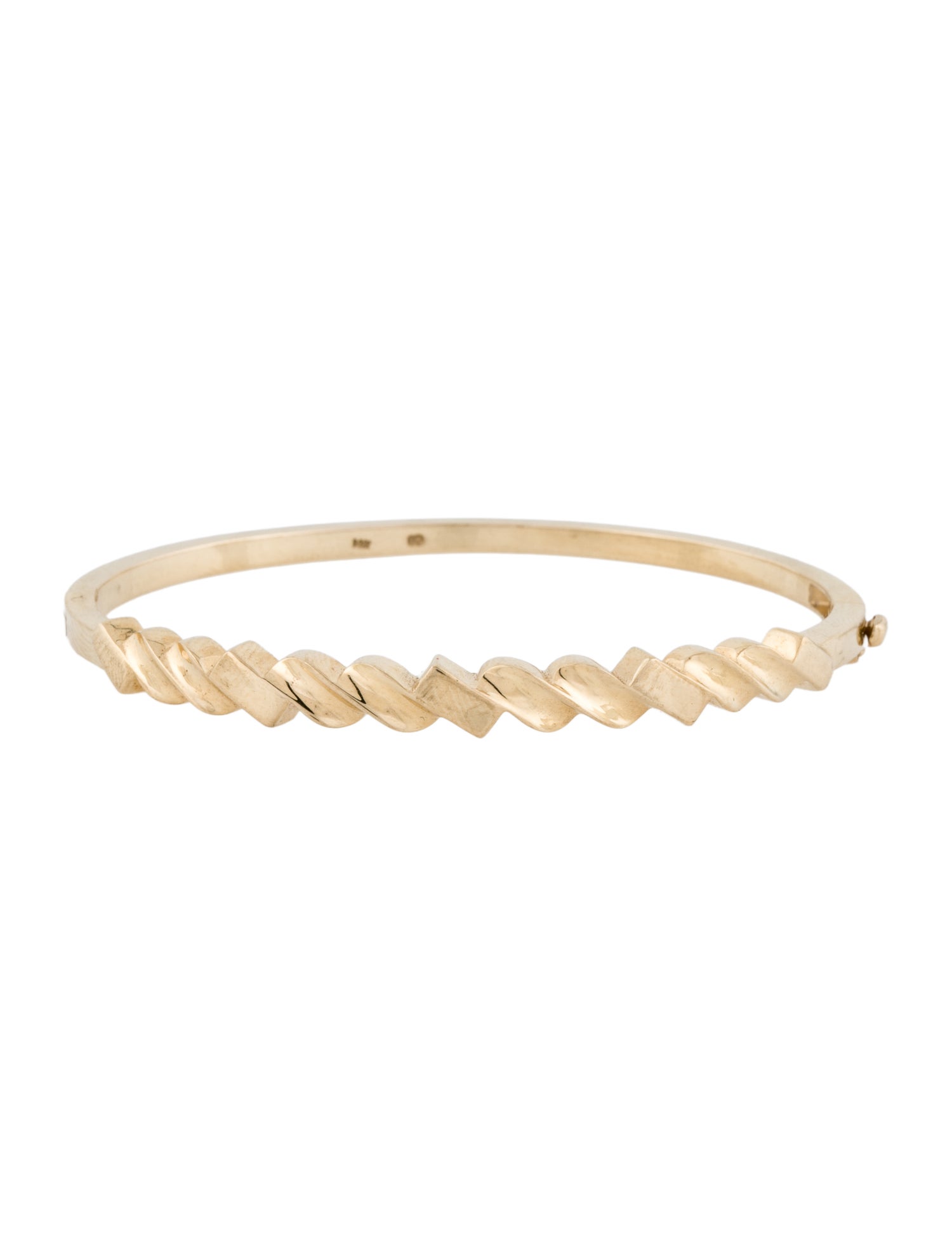 Bracelet 14K Hinged Bangle