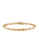 Bracelet 14K "XO" Link Bracelet