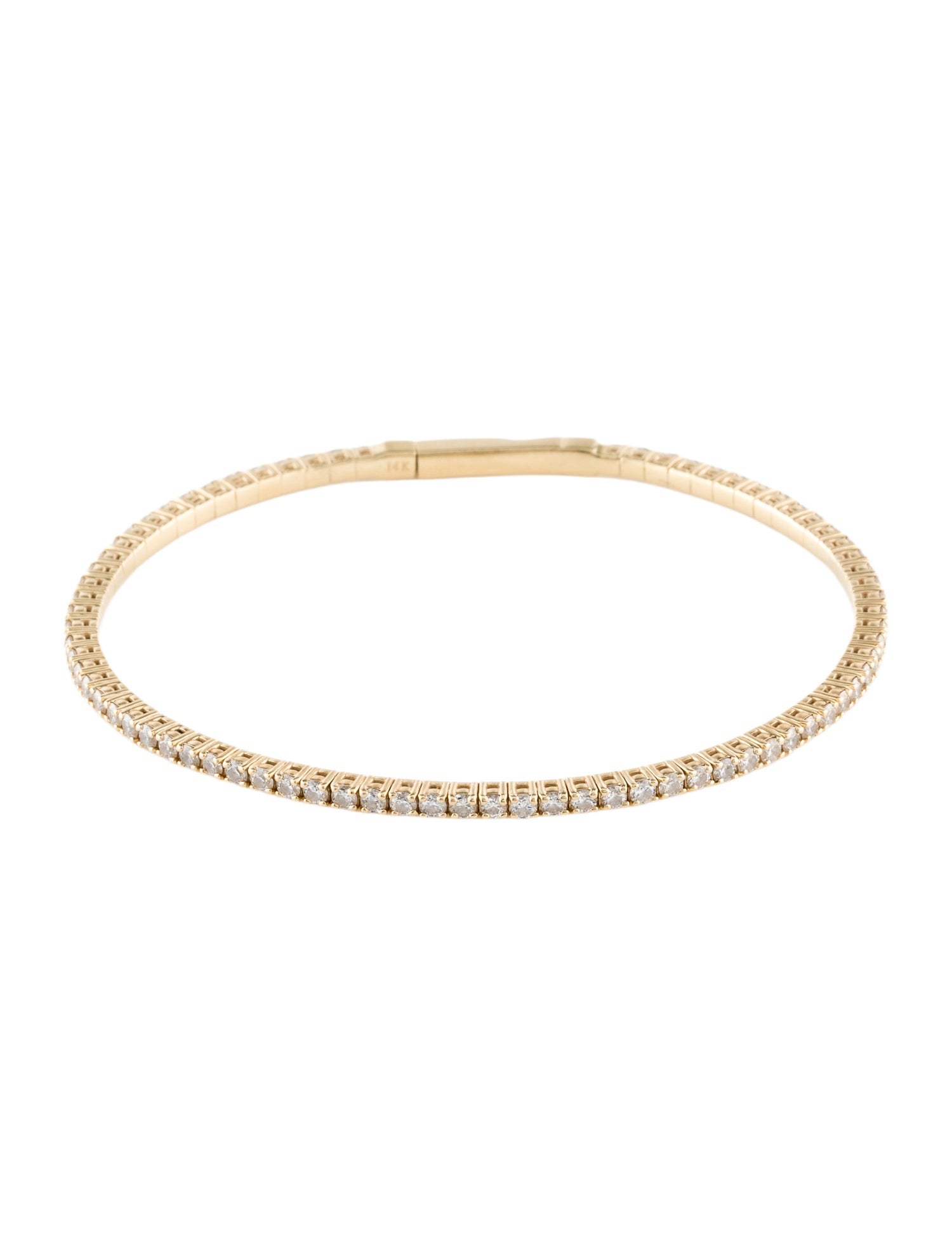 Bracelet 14K 2.25ctw Diamond Bangle Bracelet