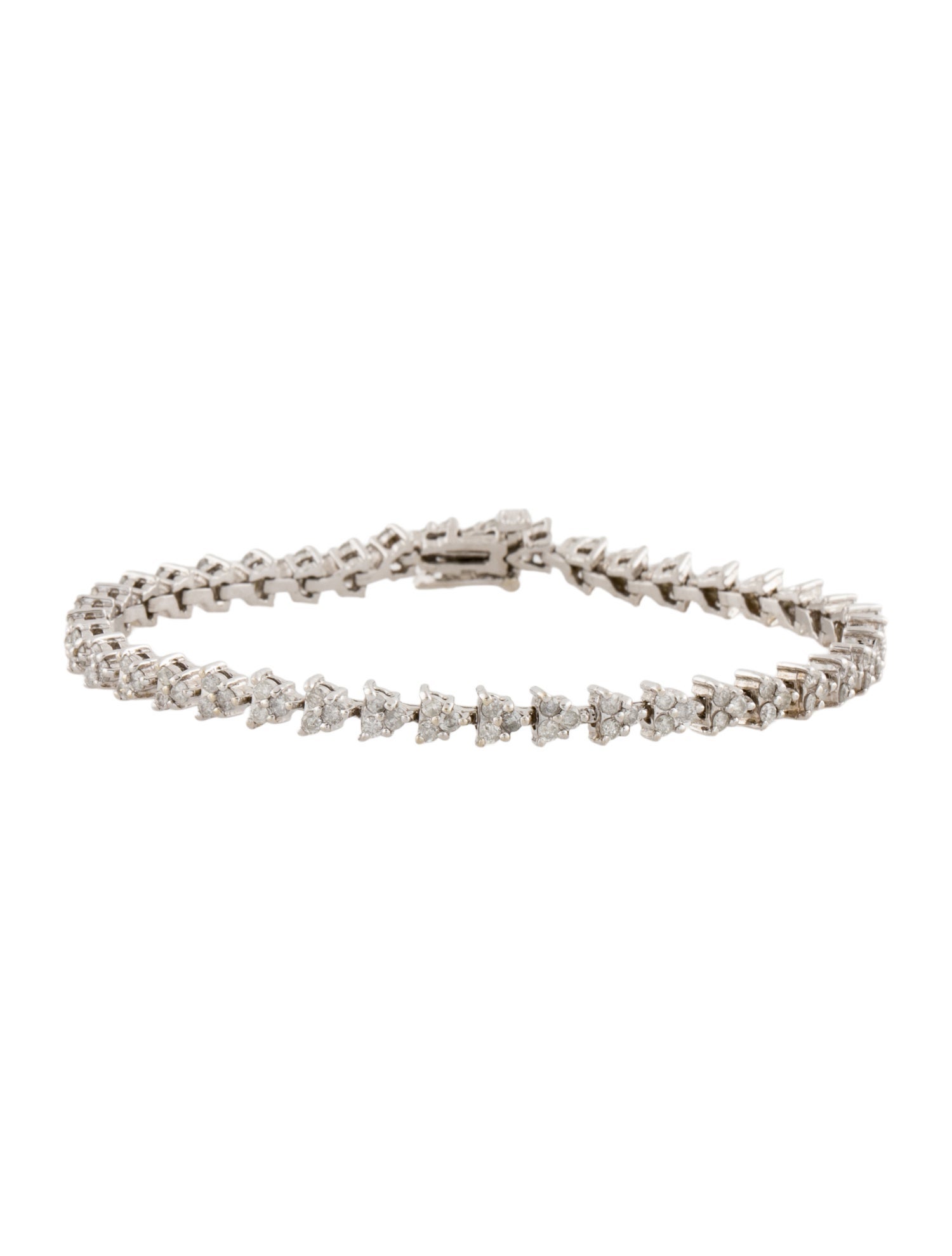 Bracelet 14K 2.83ct Diamond