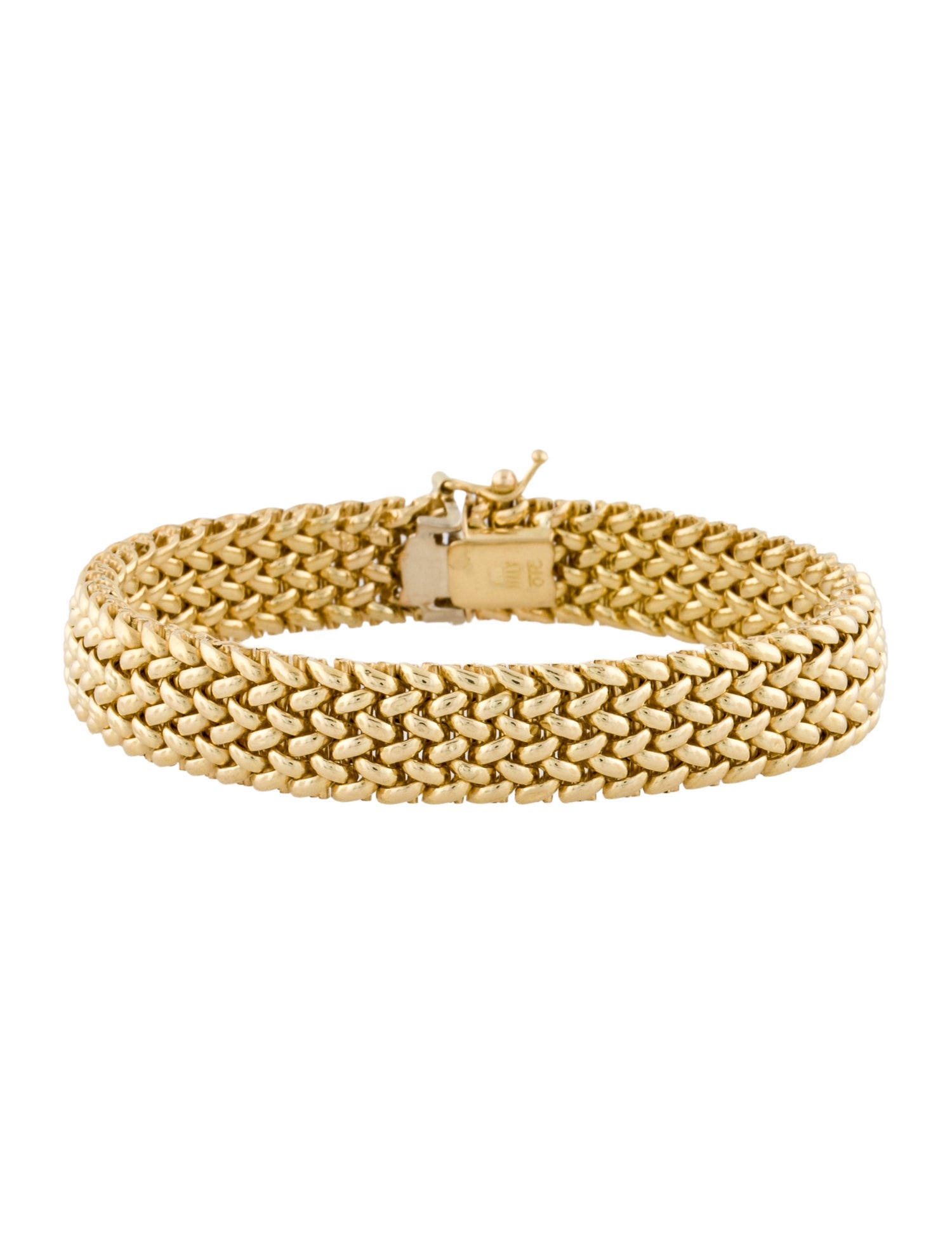 Bracelet 18K Woven Link
